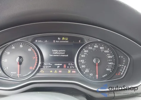 2018 Audi A4 2.0T Premium z USA, uszkodzony, nr VIN WAUENAF42JA084807